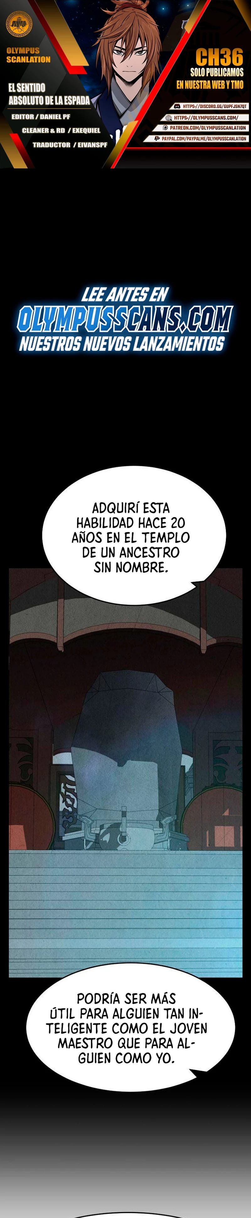 El Sentido Absoluto de las Espadas Capítulo 36 - Page 1