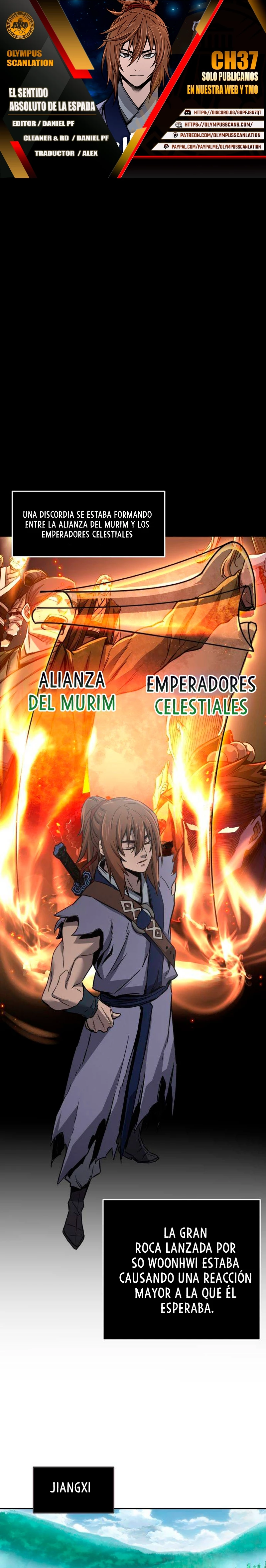 El Sentido Absoluto de las Espadas Capítulo 37 - Page 1