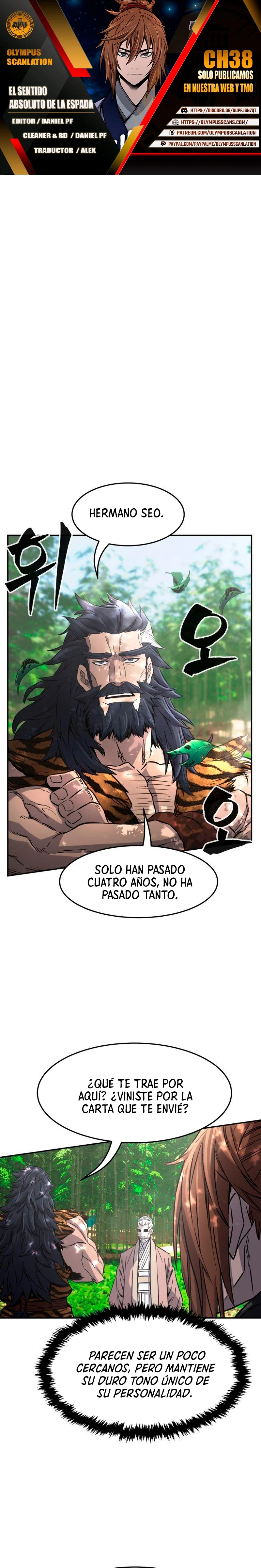 El Sentido Absoluto de las Espadas Capítulo 38 - Page 1