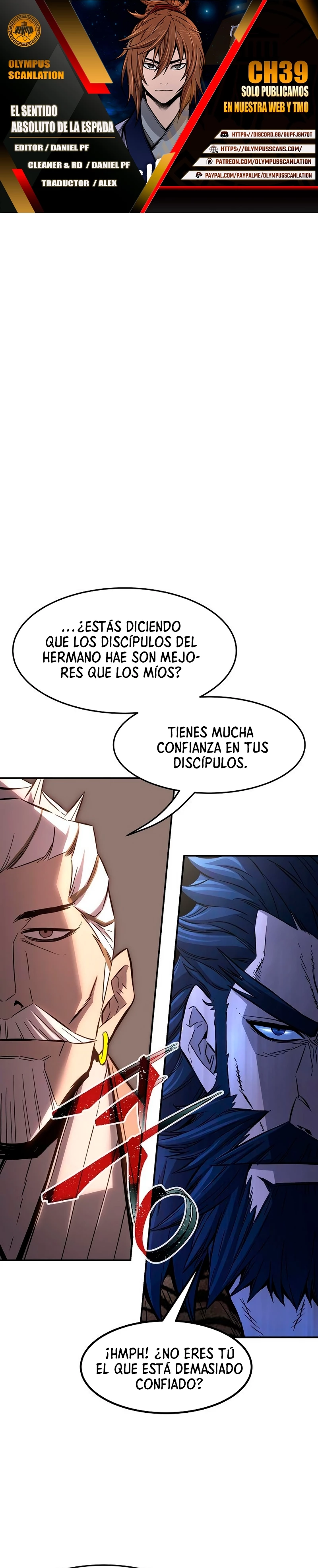 El Sentido Absoluto de las Espadas Capítulo 39 - Page 1