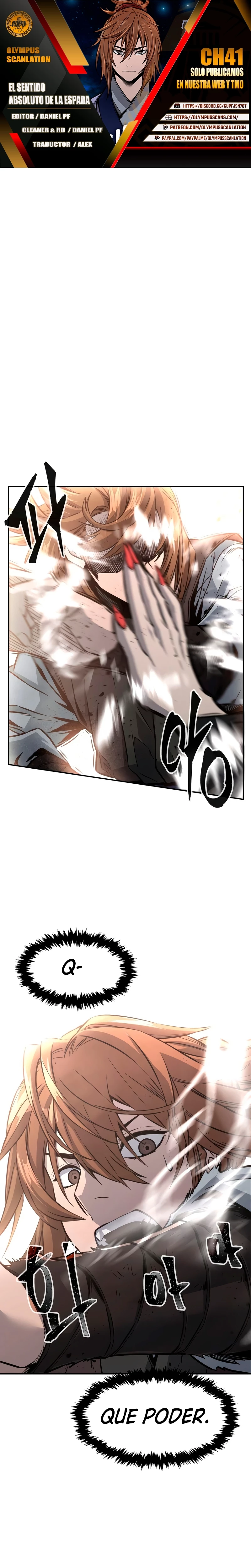 El Sentido Absoluto de las Espadas Capítulo 41 - Page 1