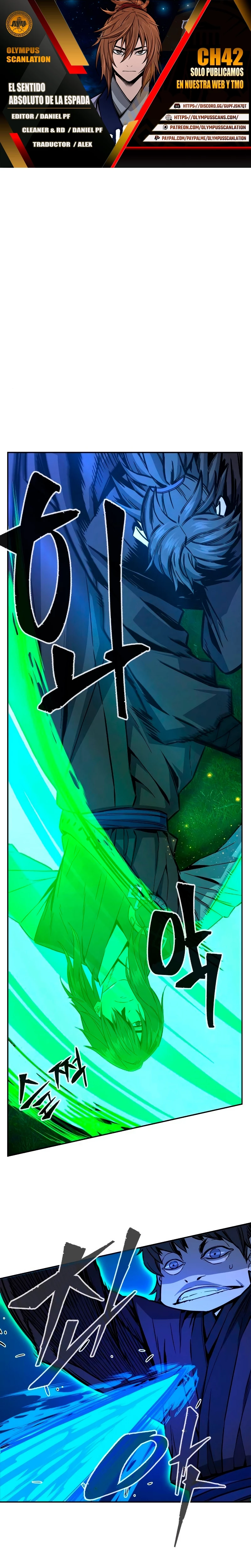 El Sentido Absoluto de las Espadas Capítulo 42 - Page 1