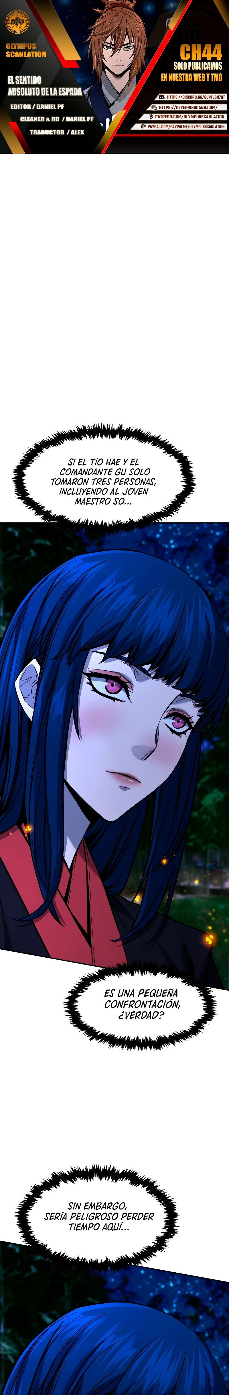 El Sentido Absoluto de las Espadas Capítulo 44 - Page 1