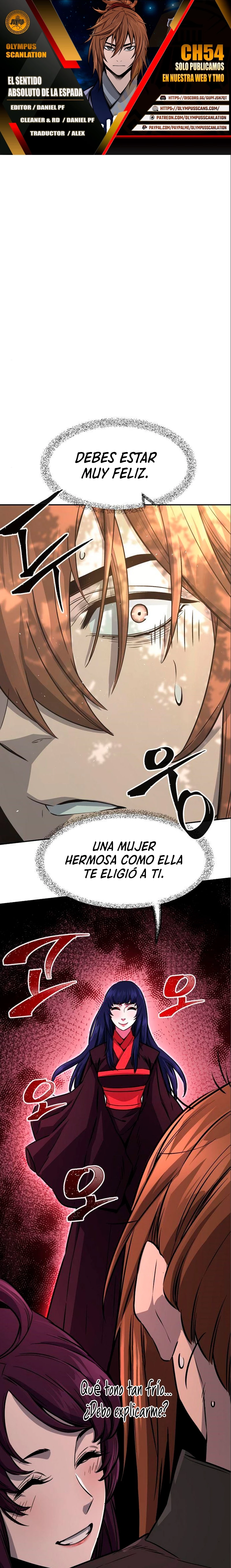 El Sentido Absoluto de las Espadas Capítulo 54 - Page 1