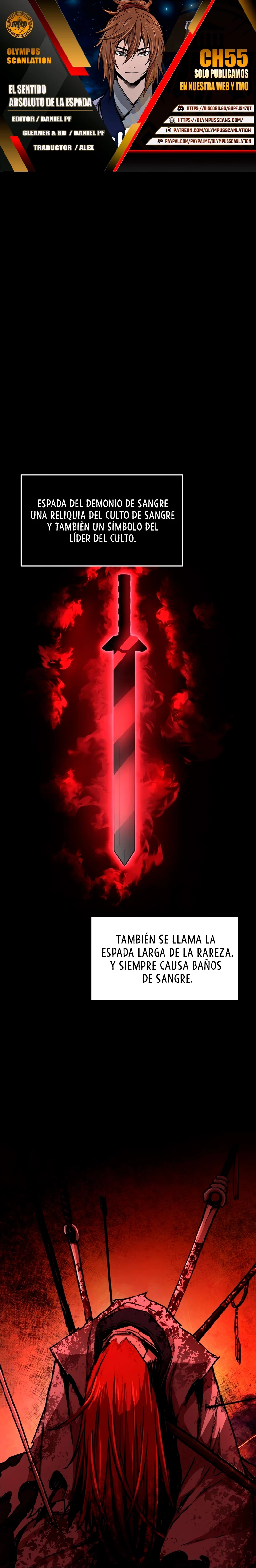 El Sentido Absoluto de las Espadas Capítulo 55 - Page 1