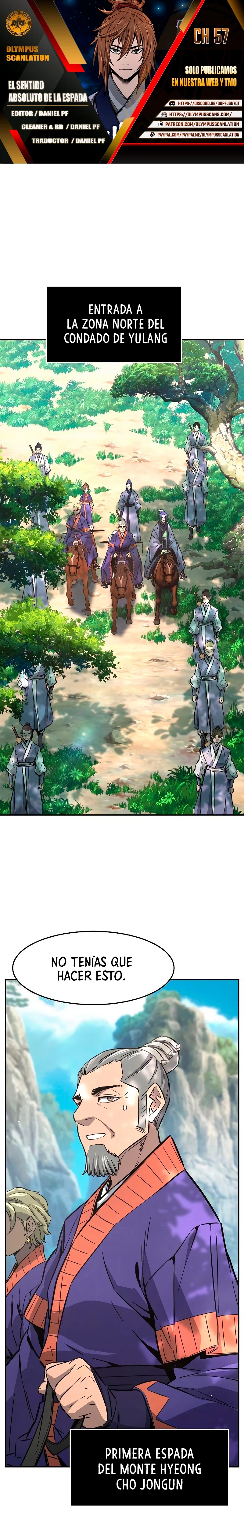 El Sentido Absoluto de las Espadas Capítulo 57 - Page 1