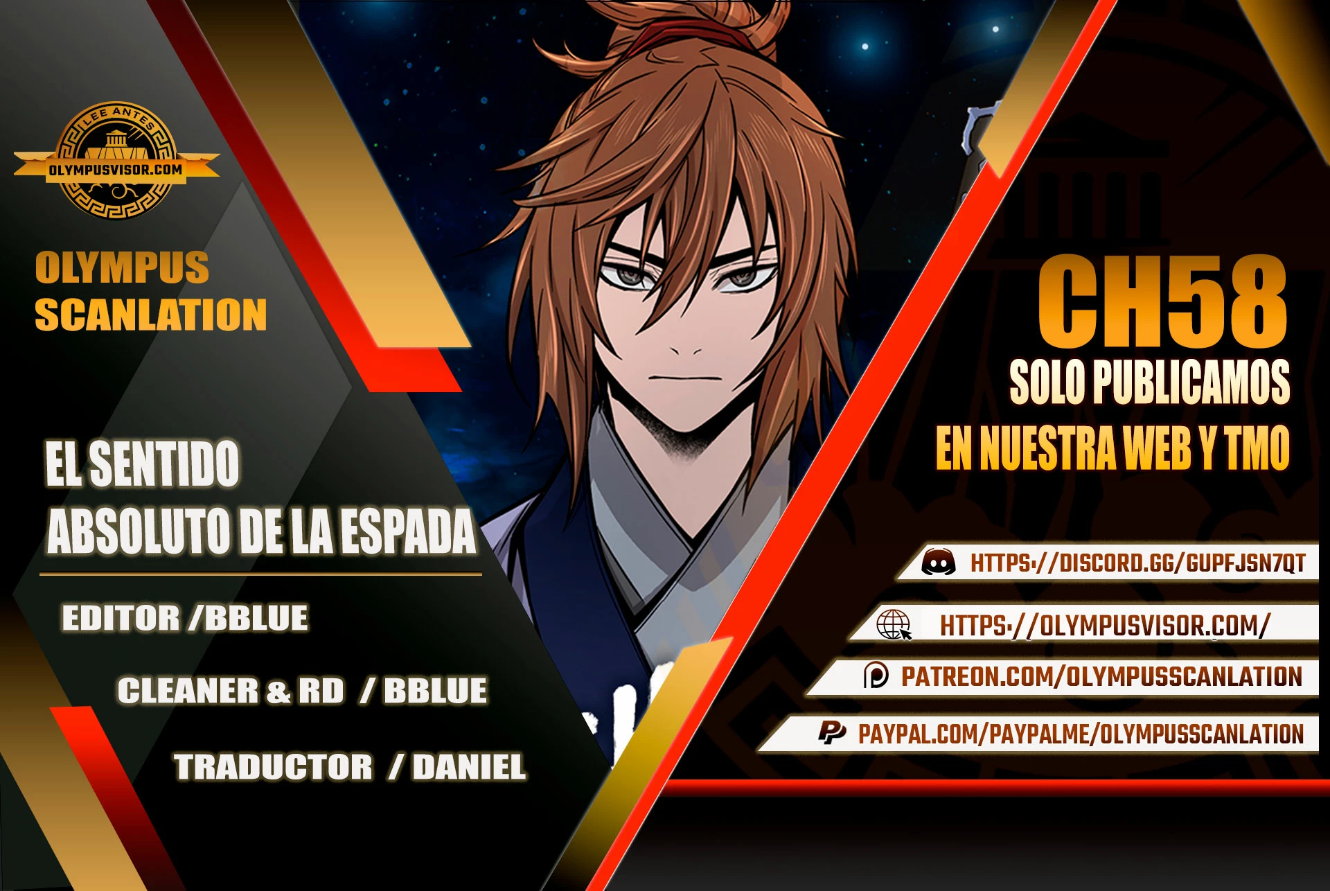 El Sentido Absoluto de las Espadas Capítulo 58 - Page 1