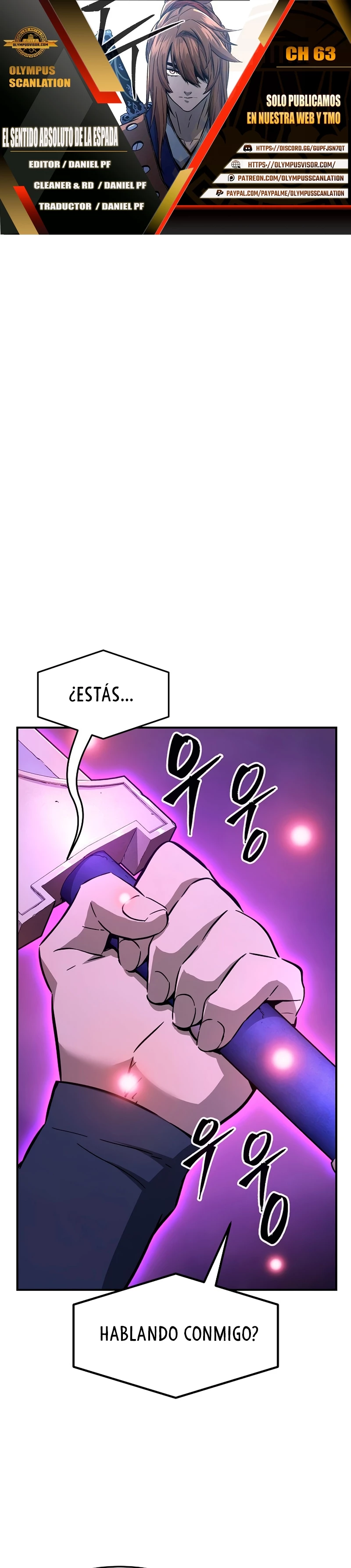 El Sentido Absoluto de las Espadas Capítulo 63 - Page 1