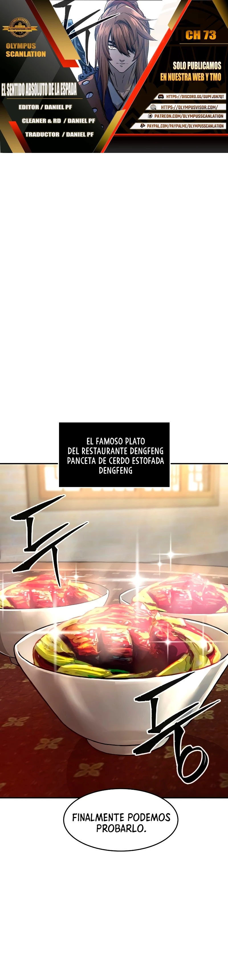 El Sentido Absoluto de las Espadas Capítulo 73 - Page 1