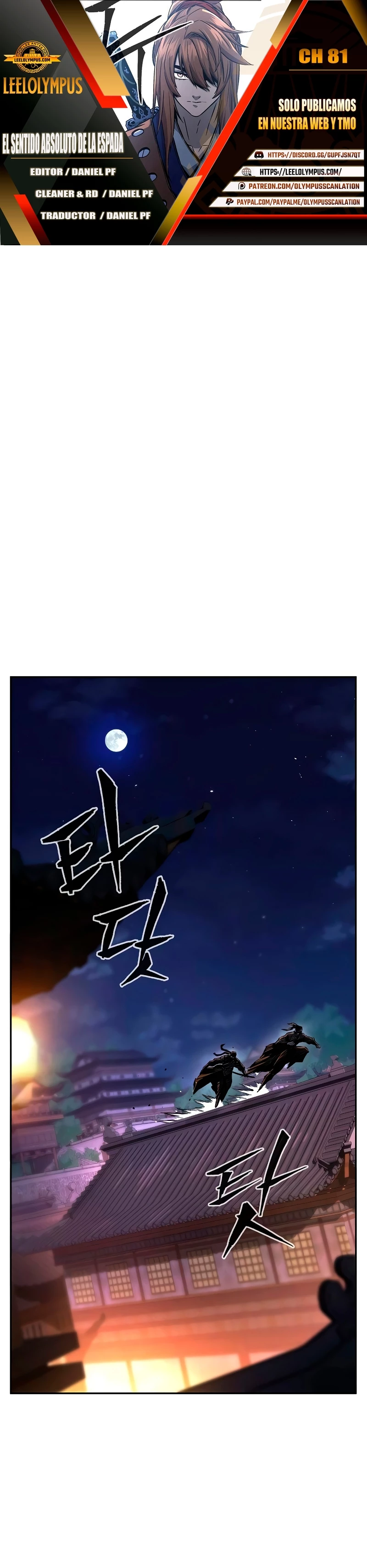 El Sentido Absoluto de las Espadas Capítulo 81 - Page 1