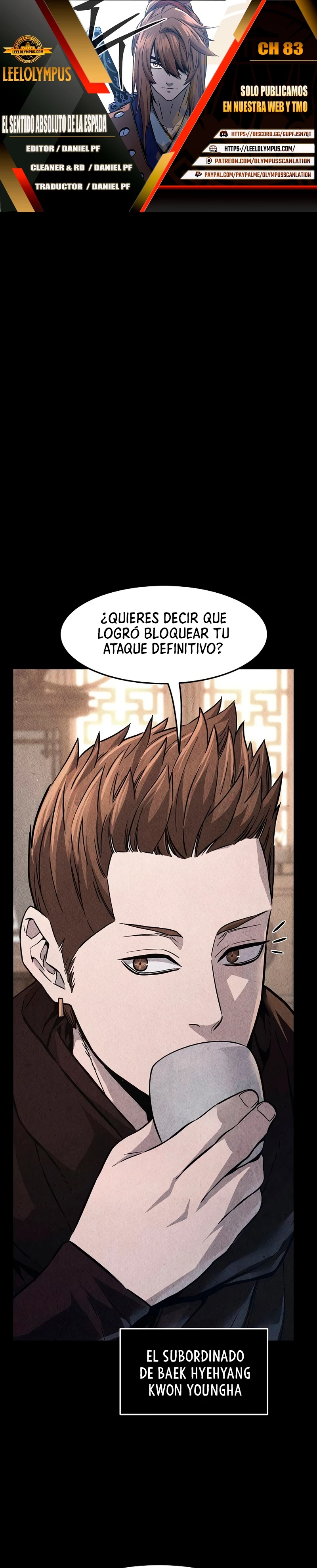 El Sentido Absoluto de las Espadas Capítulo 83 - Page 1