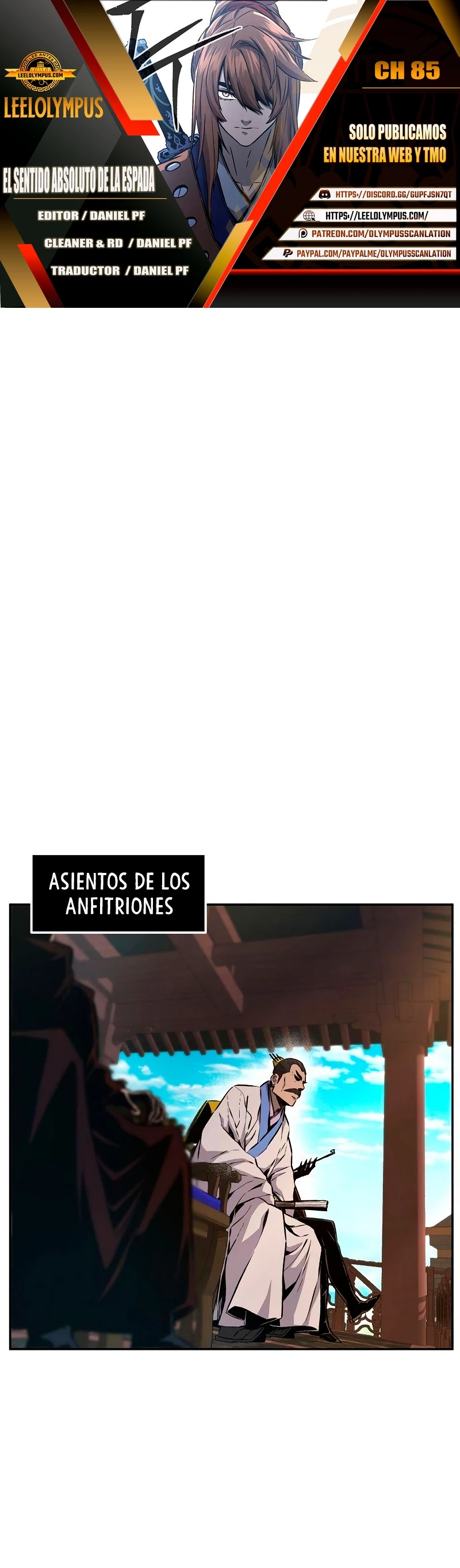 El Sentido Absoluto de las Espadas Capítulo 85 - Page 1