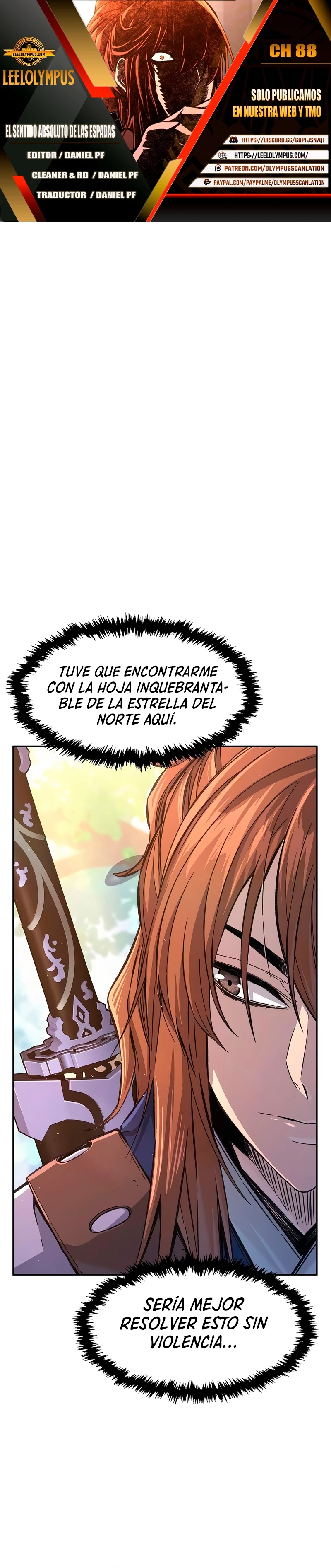 El Sentido Absoluto de las Espadas Capítulo 88 - Page 1