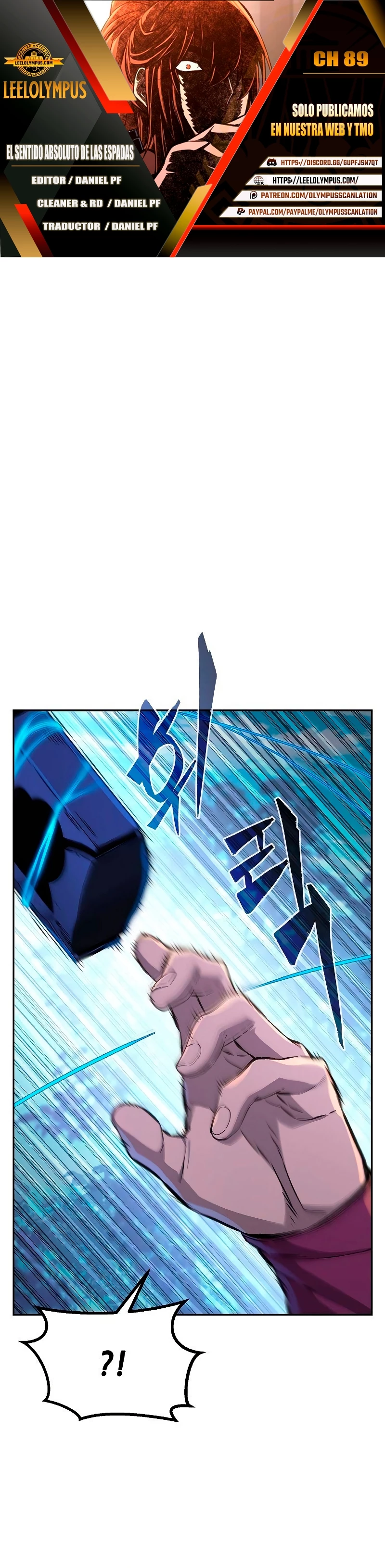 El Sentido Absoluto de las Espadas Capítulo 89 - Page 1