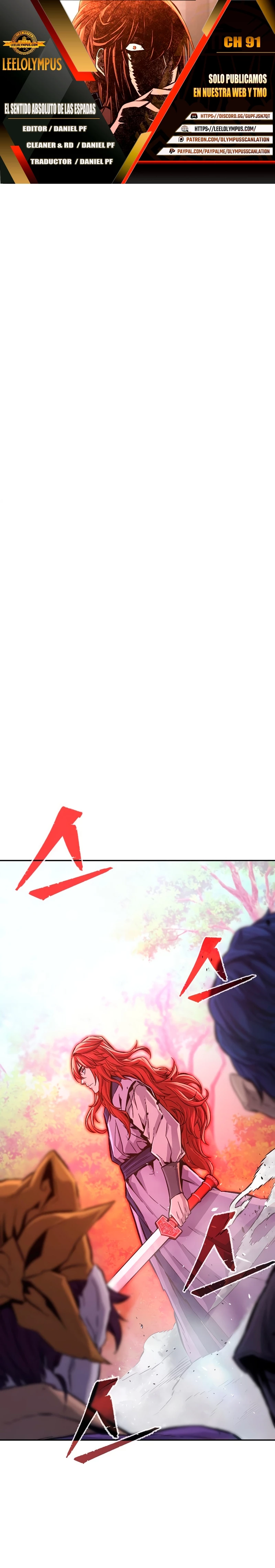 El Sentido Absoluto de las Espadas Capítulo 91 - Page 1