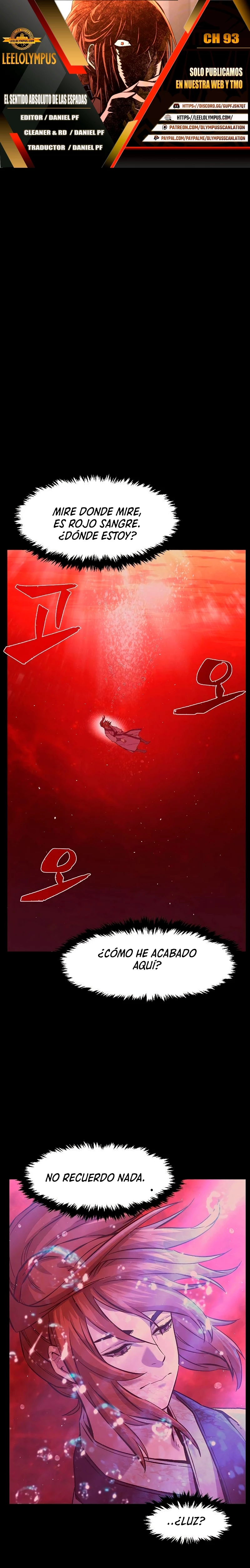 El Sentido Absoluto de las Espadas Capítulo 93 - Page 1