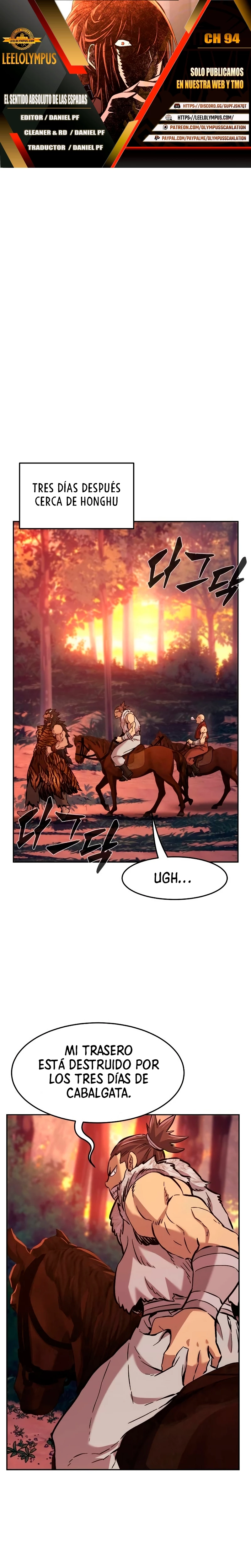 El Sentido Absoluto de las Espadas Capítulo 94 - Page 1