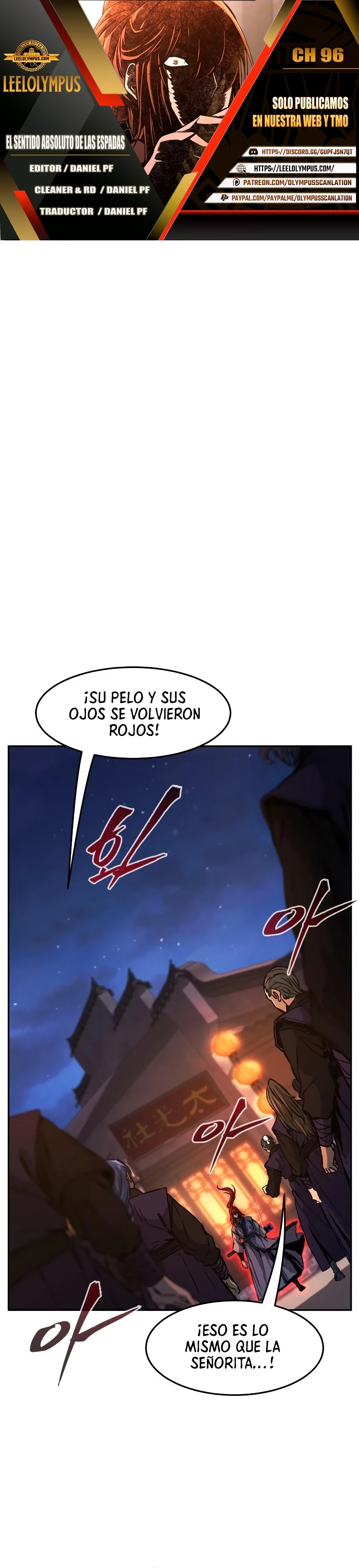 El Sentido Absoluto de las Espadas Capítulo 96 - Page 1