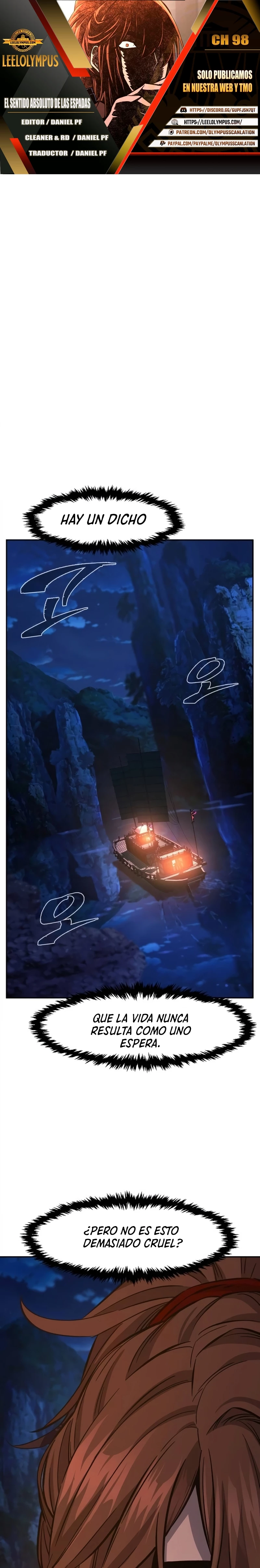 El Sentido Absoluto de las Espadas Capítulo 98 - Page 1