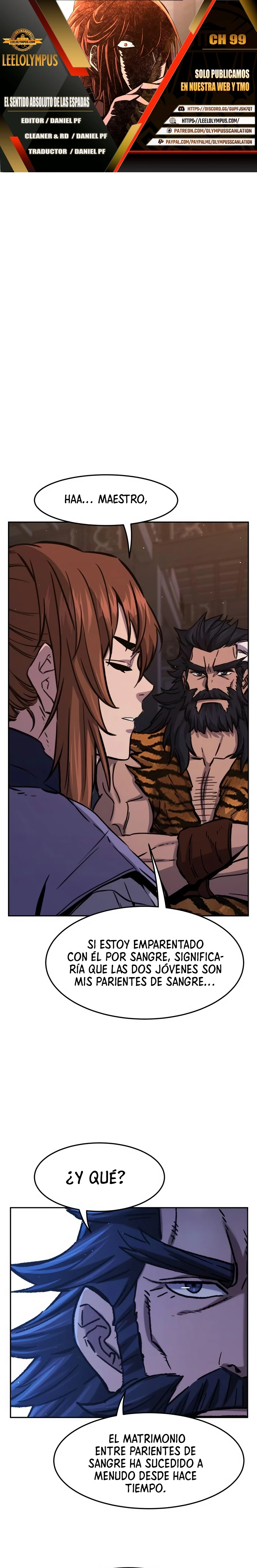 El Sentido Absoluto de las Espadas Capítulo 99 - Page 1