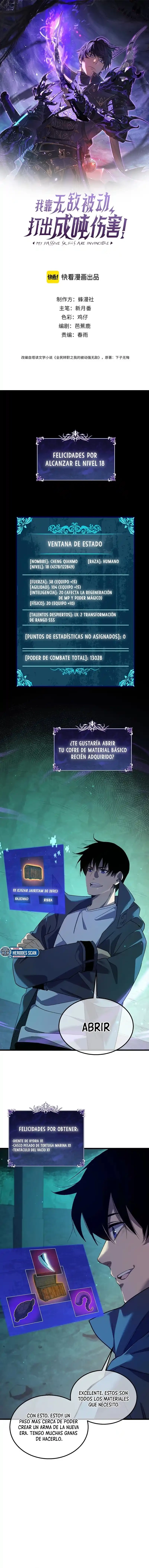MIS HABILIDADES PASIVAS SON INVENCIBLES Capítulo 18 - Page 5