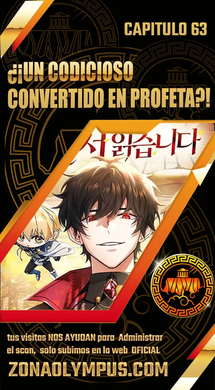 ¿¡Un codicioso convertido en profeta!? Capítulo 63 - Page 1