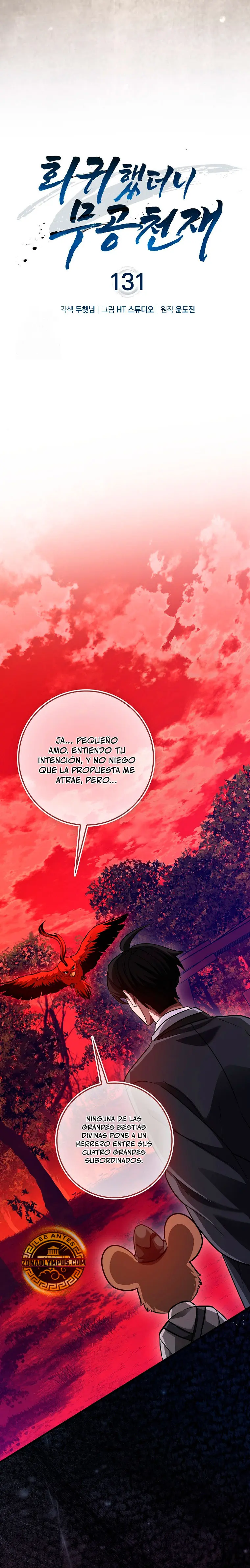 El Regreso Del Genio De Las Artes Marciales Capítulo 131 - Page 8