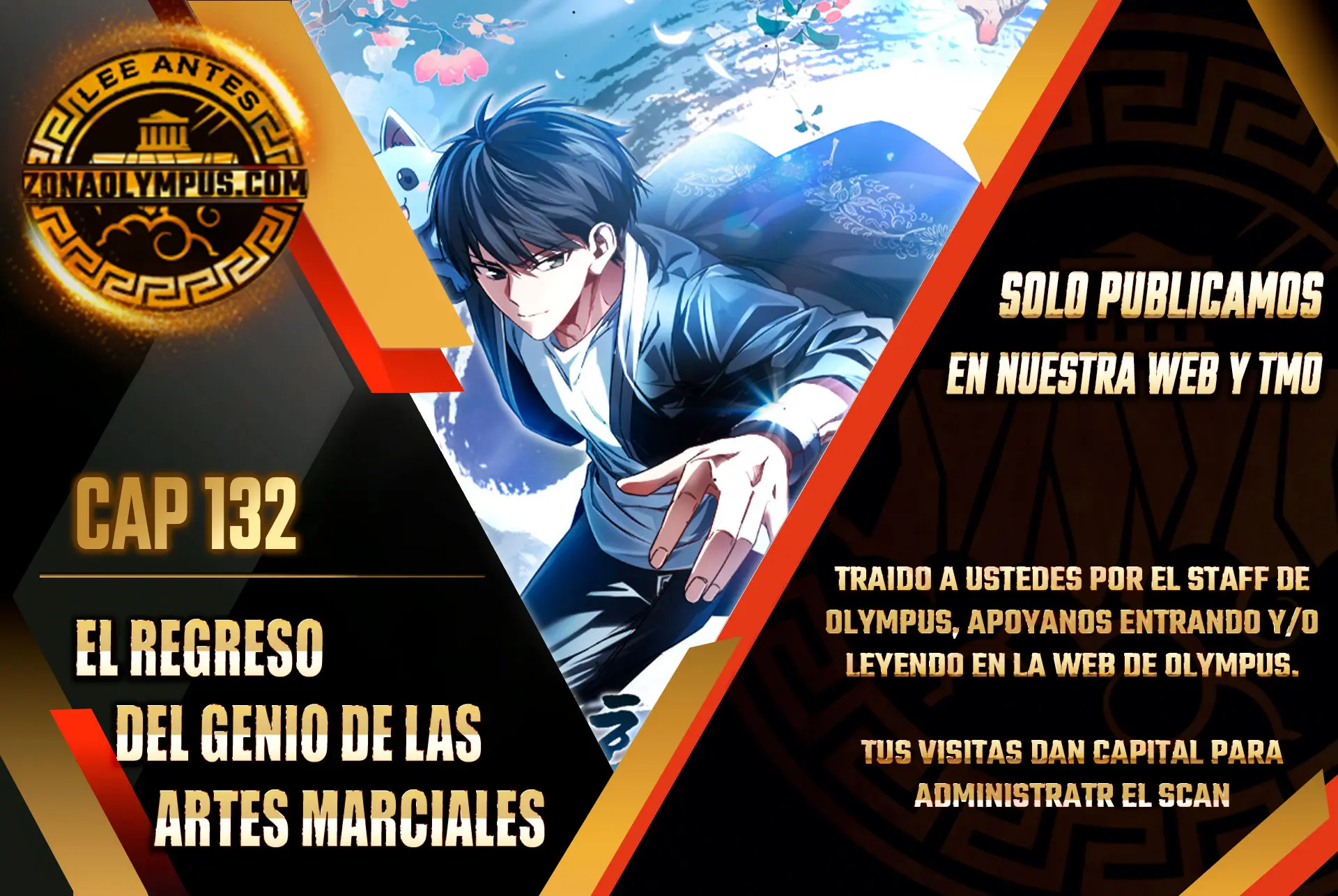 El Regreso Del Genio De Las Artes Marciales Capítulo 132 - Page 1