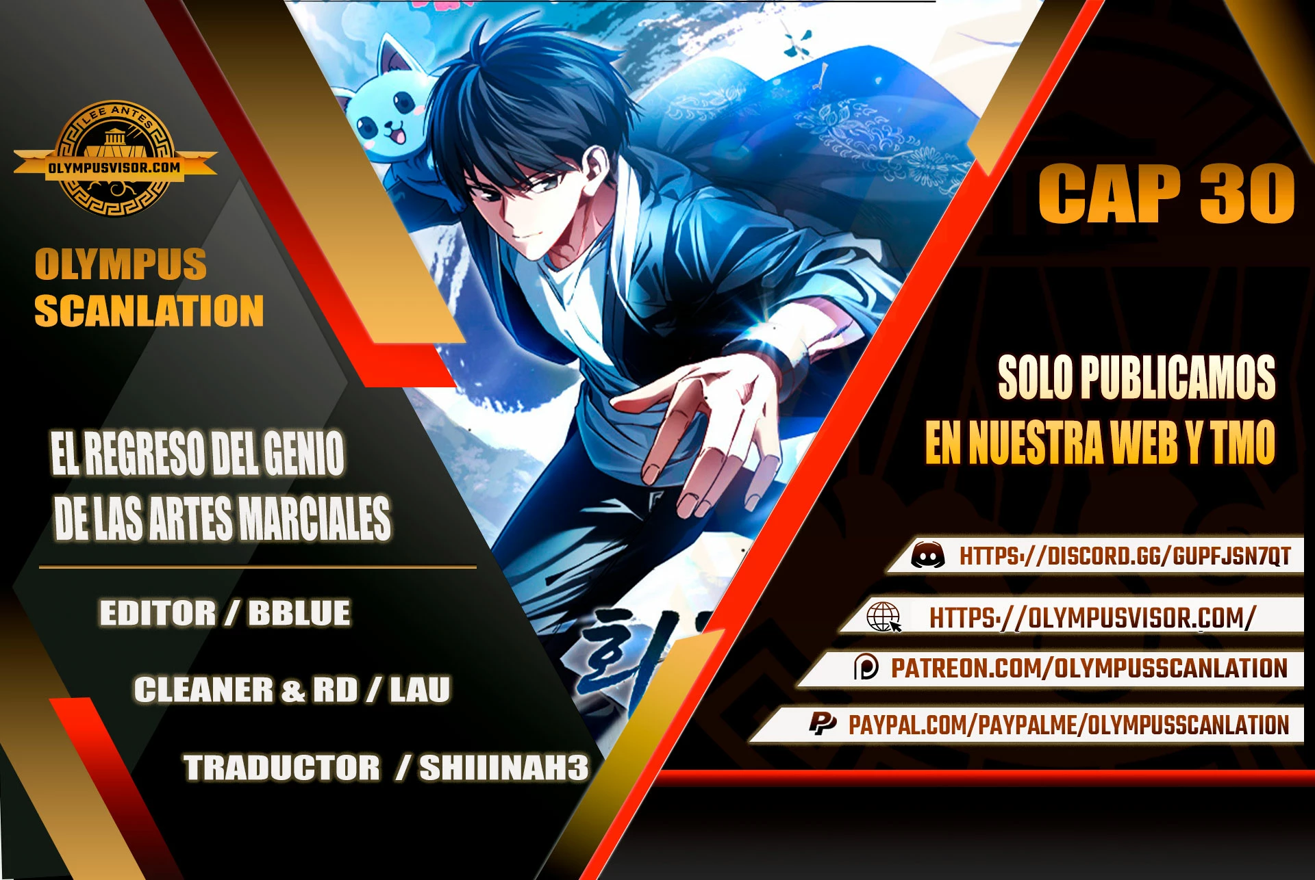 El Regreso Del Genio De Las Artes Marciales Capítulo 30 - Page 1