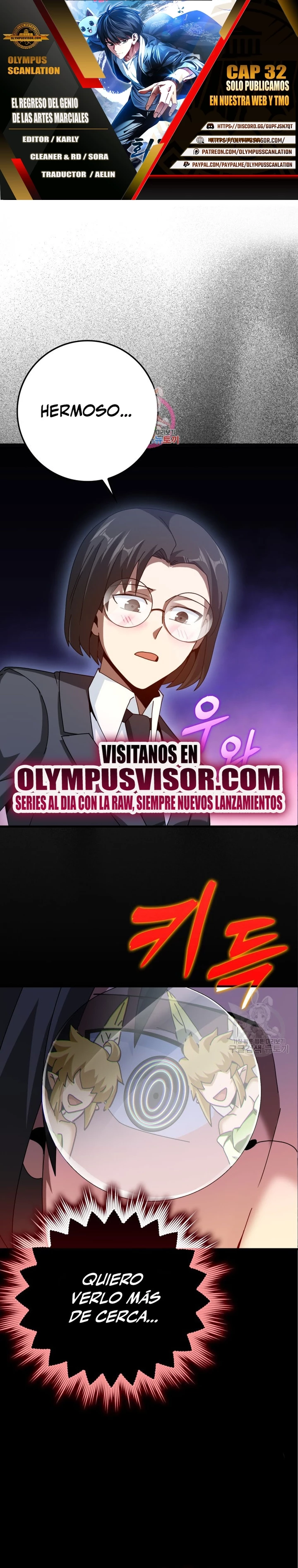 El Regreso Del Genio De Las Artes Marciales Capítulo 32 - Page 1