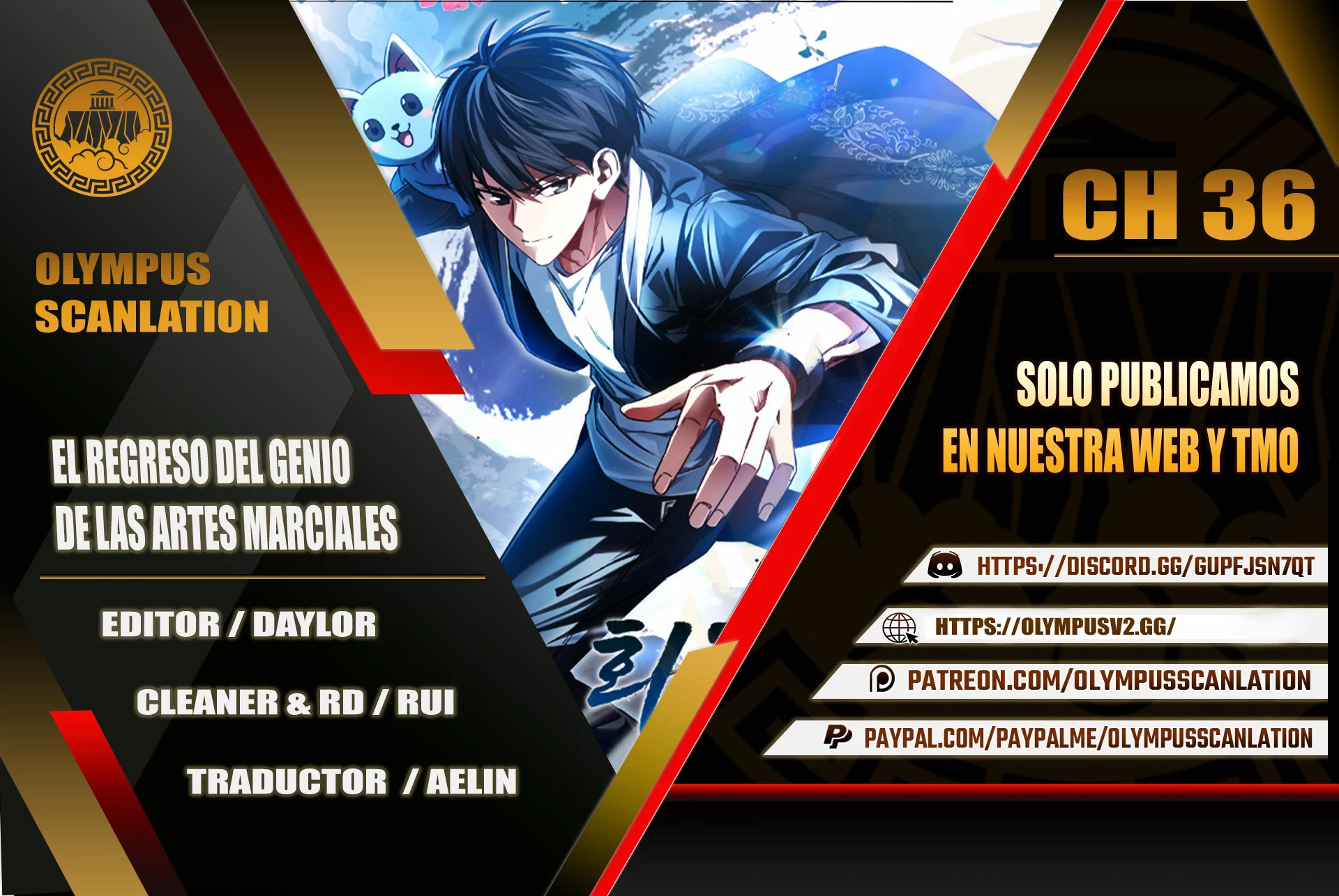 El Regreso Del Genio De Las Artes Marciales Capítulo 36 - Page 1