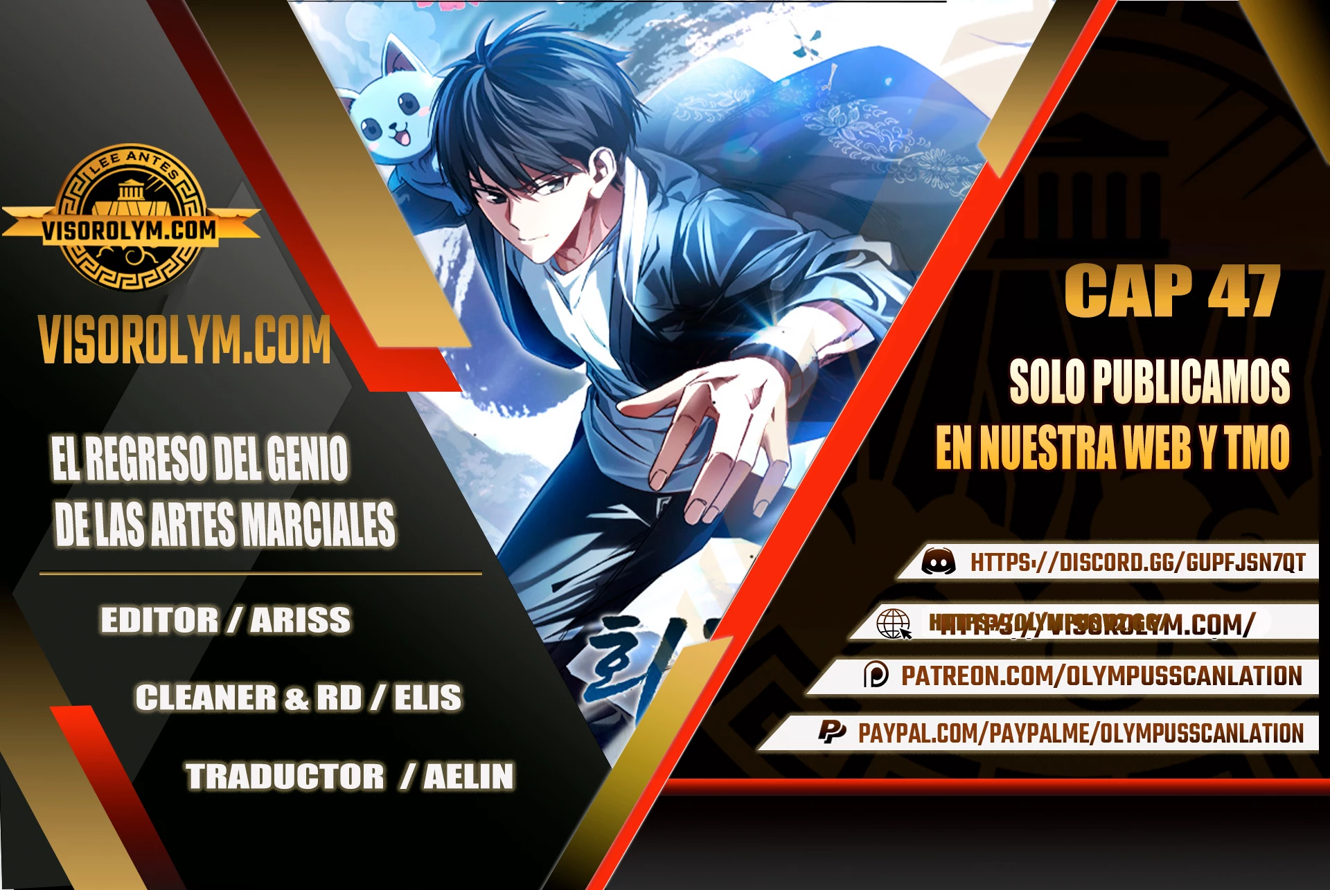 El Regreso Del Genio De Las Artes Marciales Capítulo 47 - Page 1