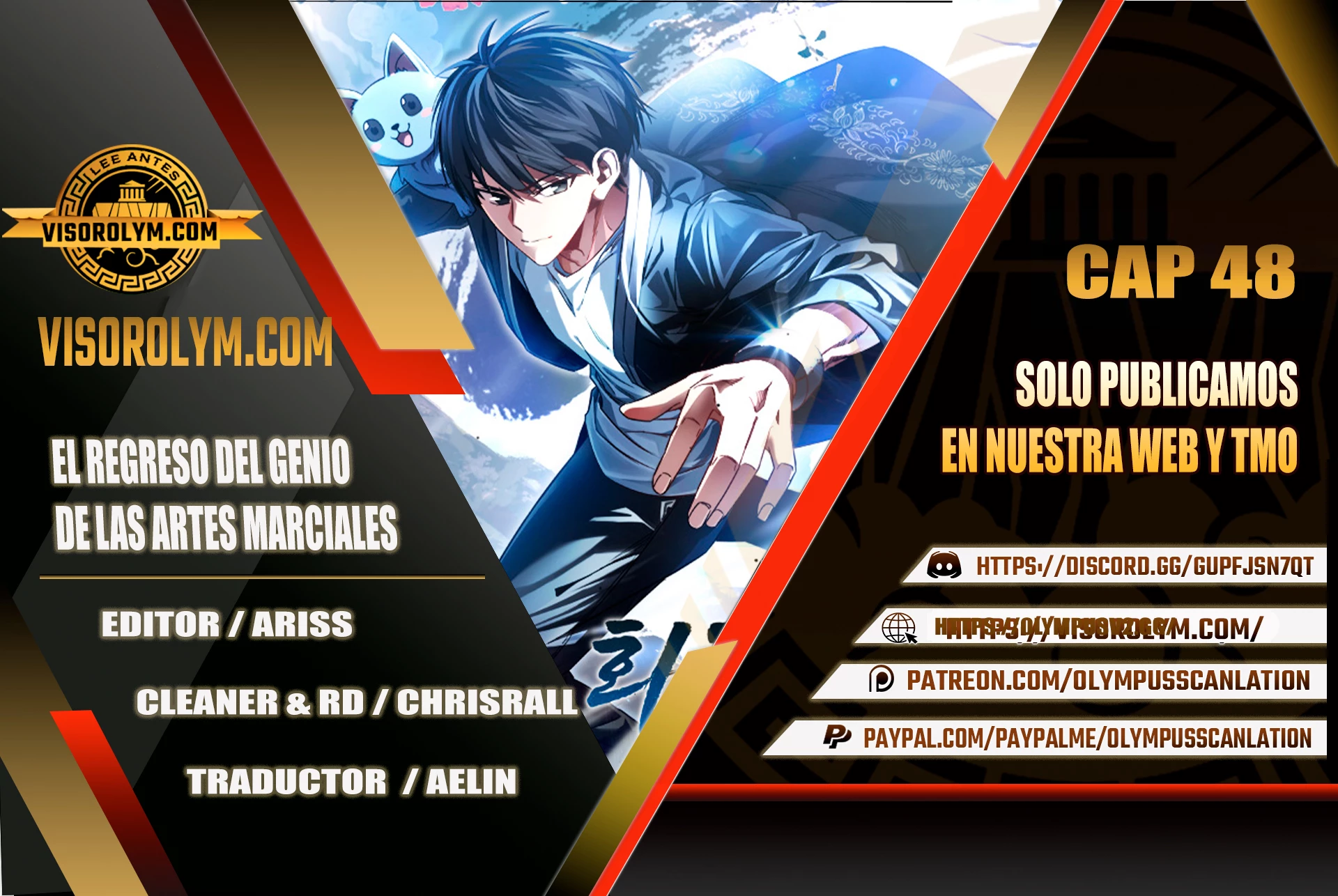 El Regreso Del Genio De Las Artes Marciales Capítulo 48 - Page 1