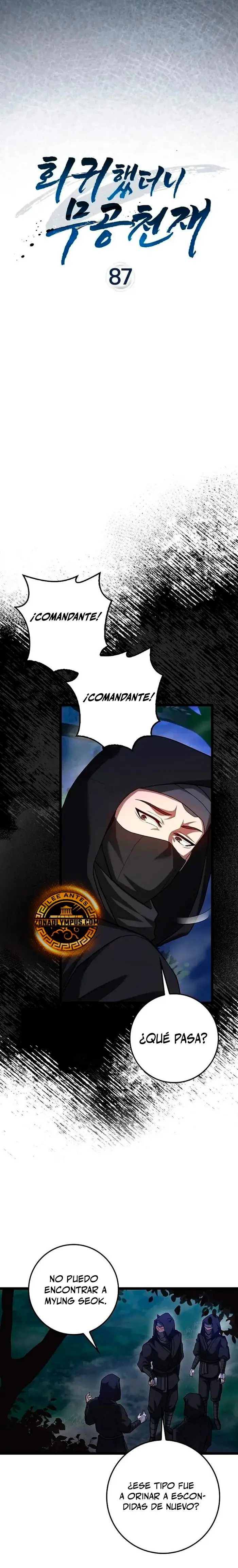 El Regreso Del Genio De Las Artes Marciales Capítulo 87 - Page 4