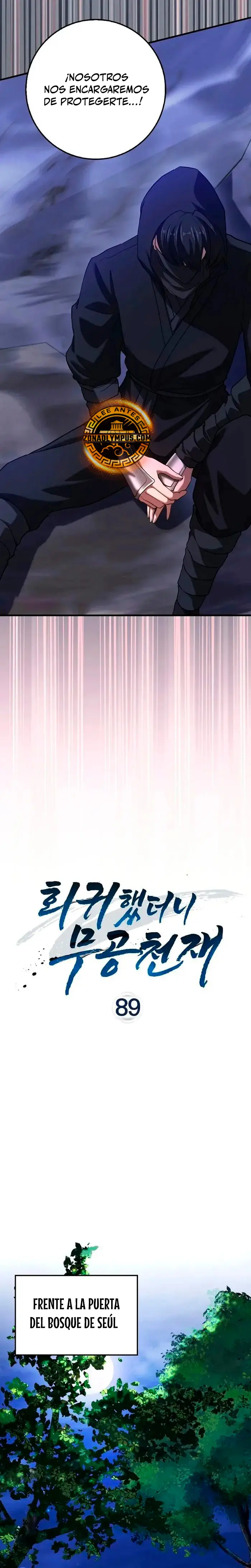 El Regreso Del Genio De Las Artes Marciales Capítulo 89 - Page 8