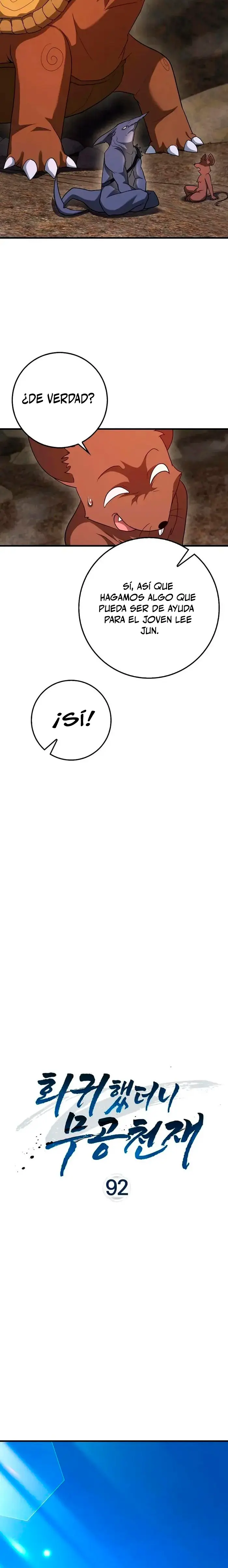 El Regreso Del Genio De Las Artes Marciales Capítulo 92 - Page 8