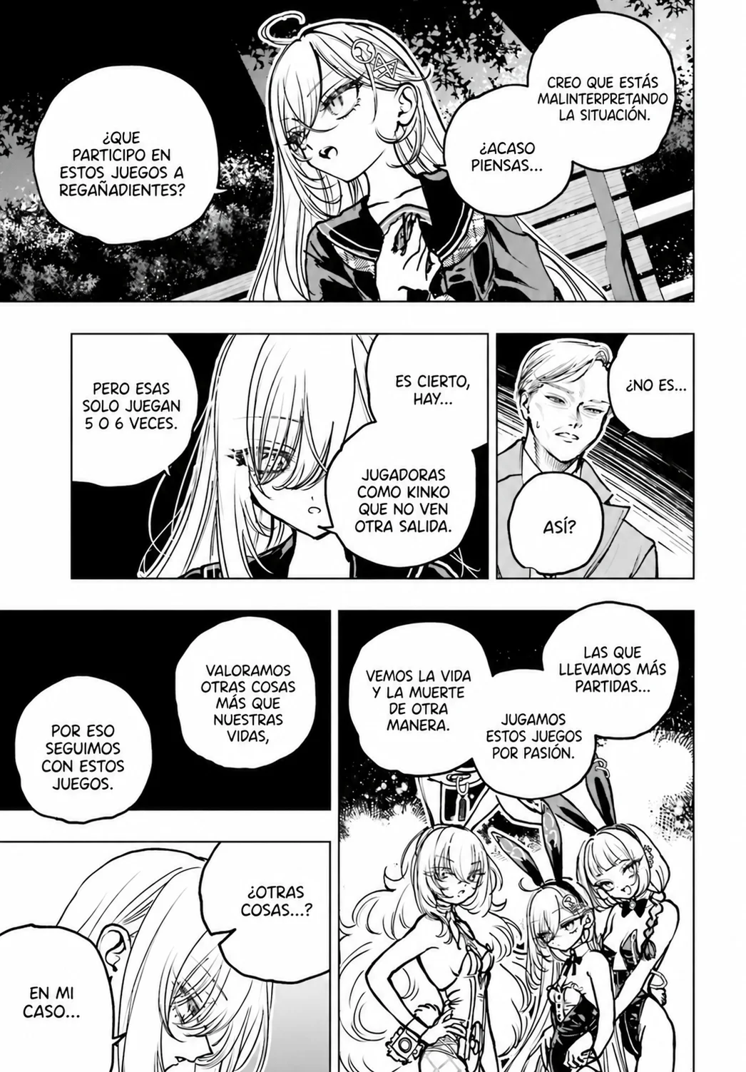 Jugar juegos de muerte para poner comida en la mesa Capítulo 22 - Page 21