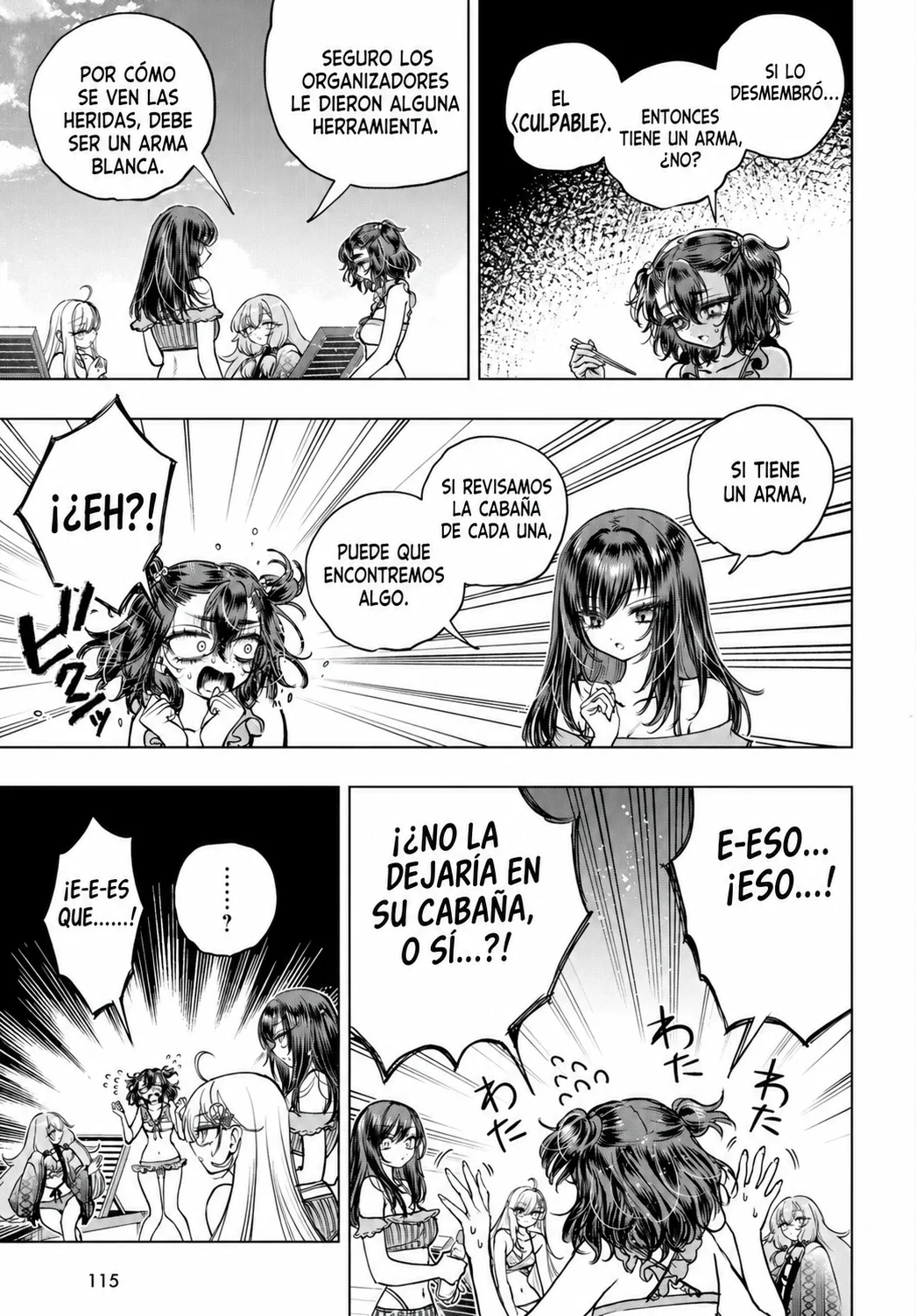 Jugar juegos de muerte para poner comida en la mesa Capítulo 35 - Page 7