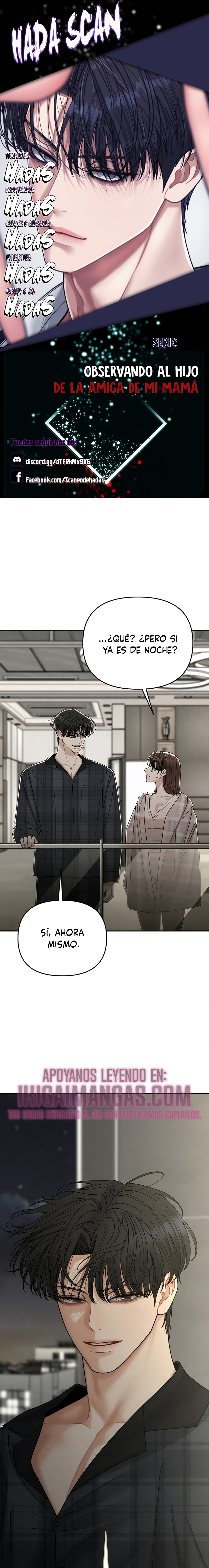 Observando al hijo de la amiga de mi mamá Capítulo 33 - Page 1
