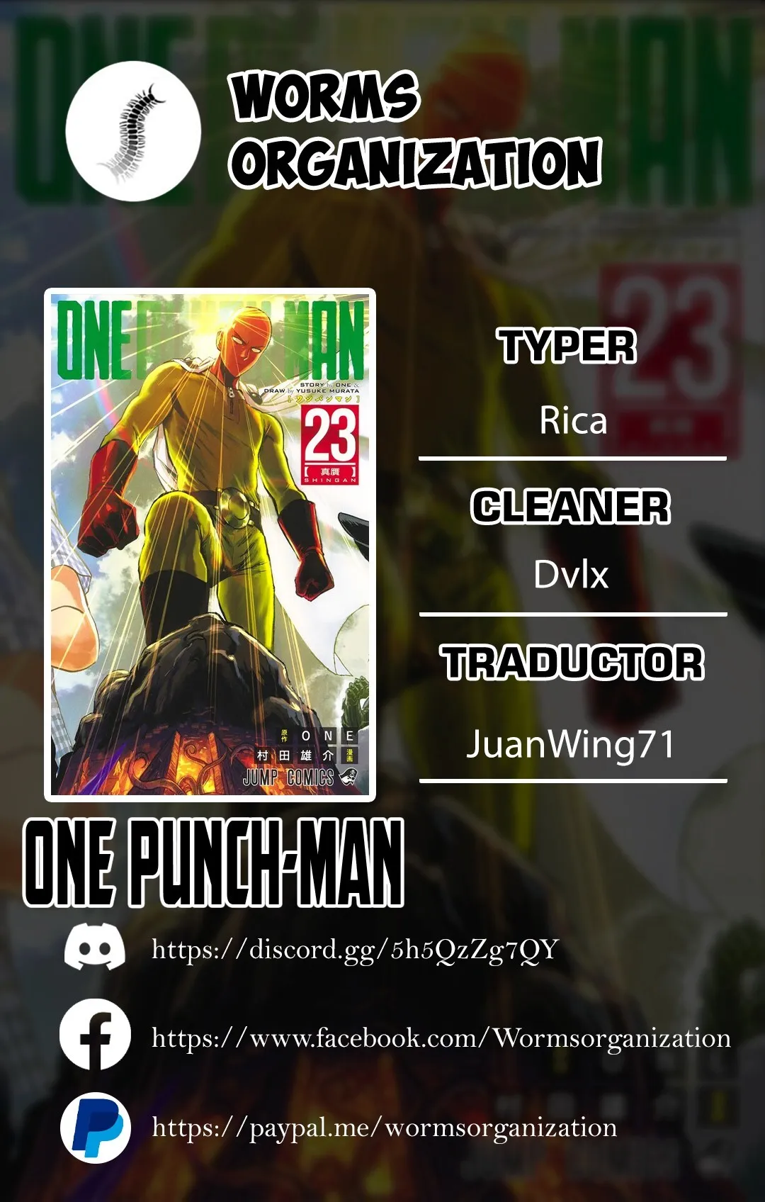 One Punch-Man Capítulo 112.5 - Page 1