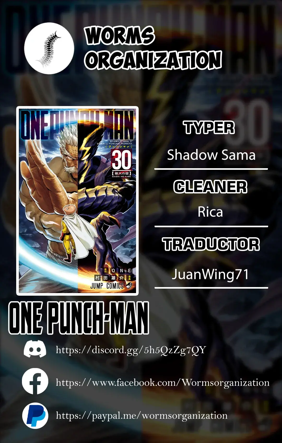 One Punch-Man Capítulo 156.5 - Page 1