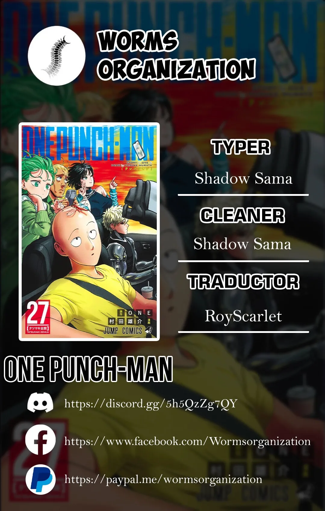 One Punch-Man Capítulo 187.5 - Page 1