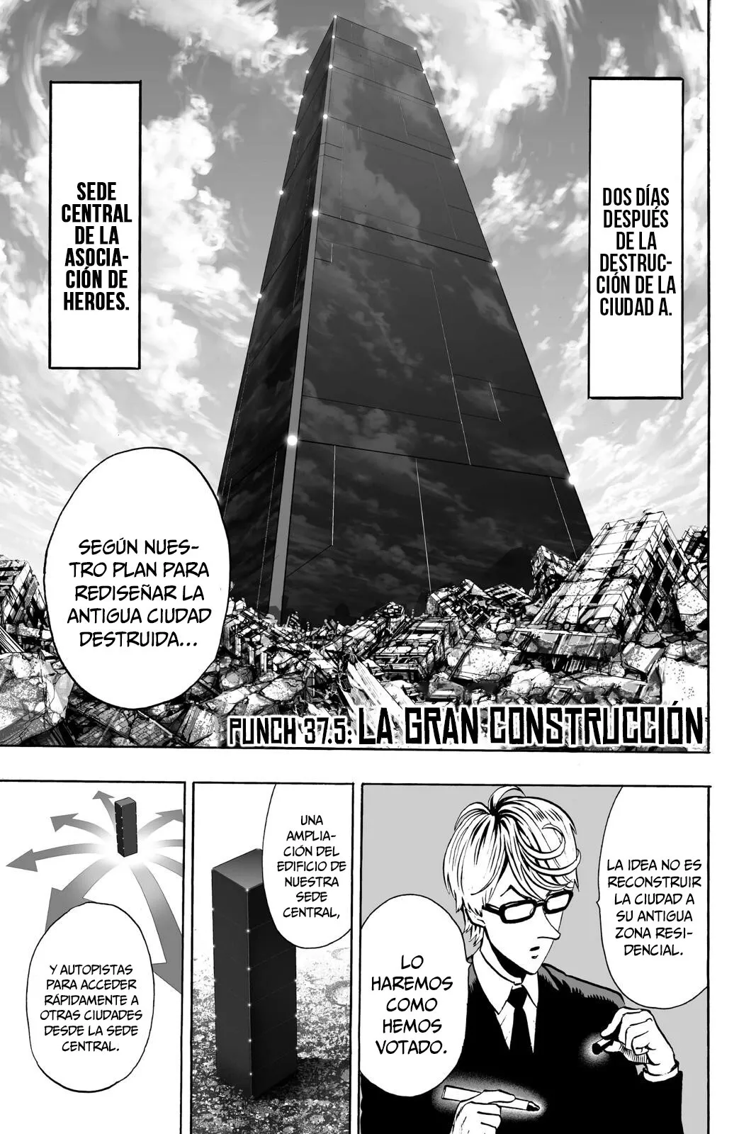 One Punch-Man Capítulo 37.5 - Page 2