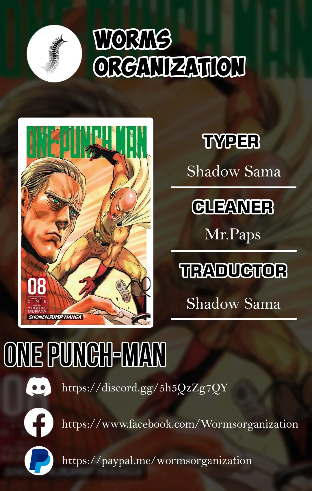 One Punch-Man Capítulo 40.6 - Page 1