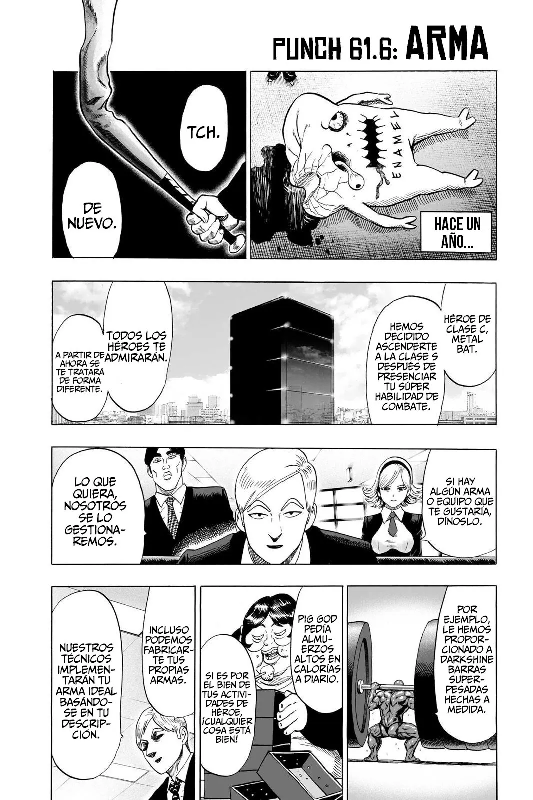 One Punch-Man Capítulo 61.5 - Page 32