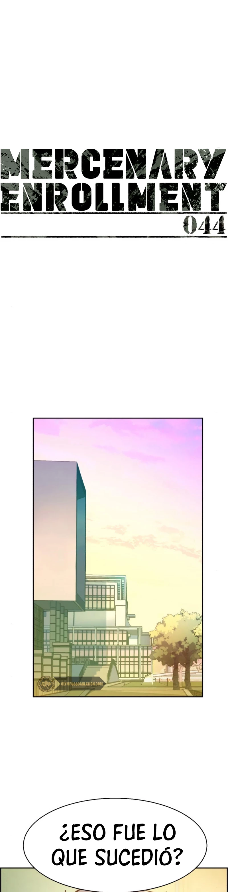 Mercenario Adolescente Capítulo 44 - Page 1