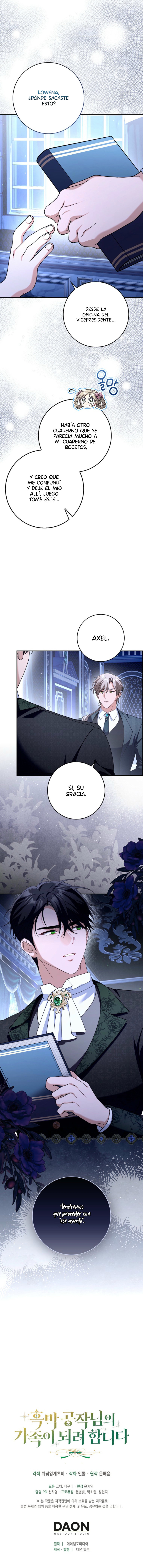 Quiero Formar Parte De La Familia Del Duque De La Cortina Negra Capítulo 17 - Page 9