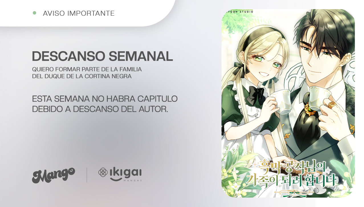 Quiero Formar Parte De La Familia Del Duque De La Cortina Negra Capítulo 28.1 - Page 1