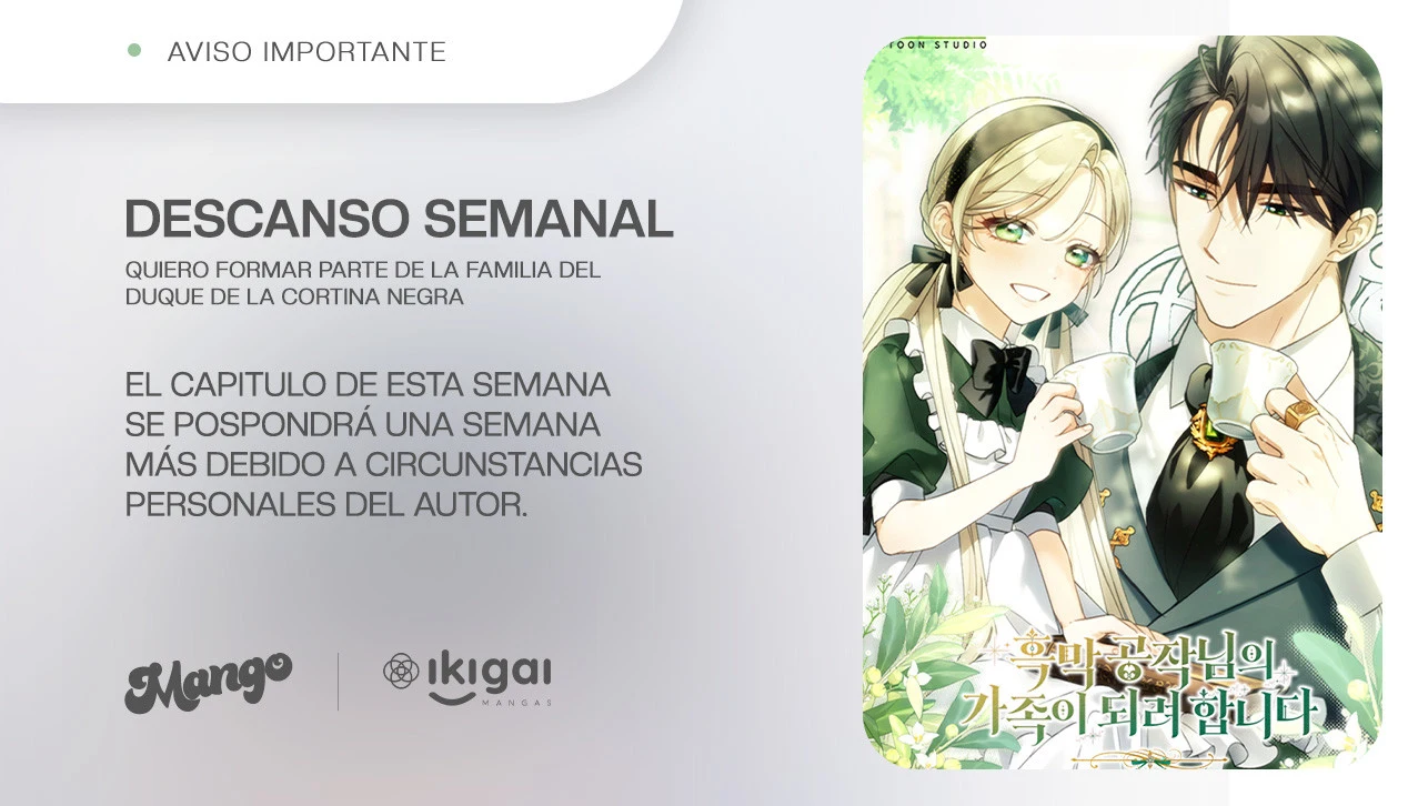 Quiero Formar Parte De La Familia Del Duque De La Cortina Negra Capítulo 28.2 - Page 1