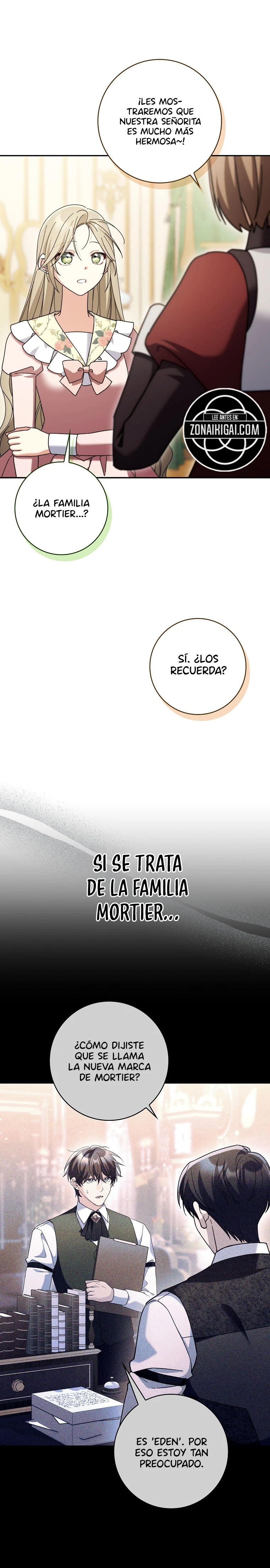 Quiero Formar Parte De La Familia Del Duque De La Cortina Negra Capítulo 39 - Page 19